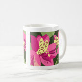 Mug Fleurs d'Alstroemeria (Devant droit)