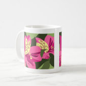 Mug Fleurs d'Alstroemeria (Devant gauche)