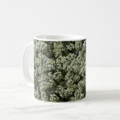 Mug Fleurs d'Alyssum doux Floral blanc (Devant gauche)