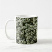 Mug Fleurs d'Alyssum doux Floral blanc (Gauche)