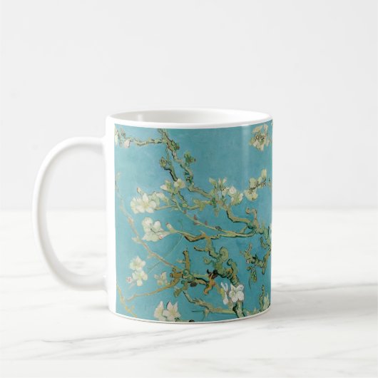 Mug Fleurs d'amandes par Vincent van Gogh (Gauche)