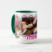 Mug Fleurs d'amour et d'amis PM0001 (Devant gauche)