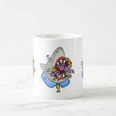 Mug Fleurs Dans Les Jaws De Requin (Centre)