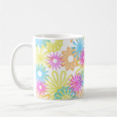 Mug Fleurs dans les tons pastel (Gauche)