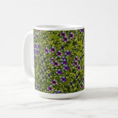 Mug Fleurs dans Shades of Indigo (Devant gauche)