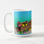 Mug Fleurs dans un arrosage peut afficher (Gauche)