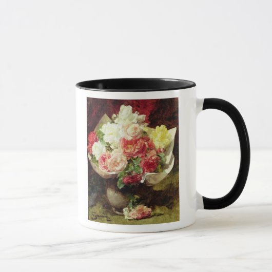 Mug Fleurs dans un vase (Droite)