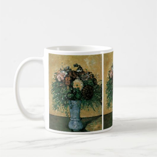 Mug Fleurs dans un Vase Bleu par Paul Cezanne Art Vint (Gauche)