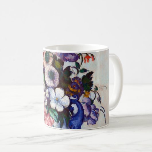 Mug Fleurs dans un Vase Rococo, Paul Cezanne (Devant droit)