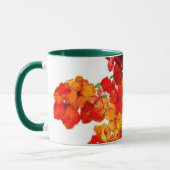 Mug Fleurs d'Aquarelle de couleur vive (Gauche)