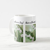 Mug Fleurs d'aquarelle du muguet (Devant gauche)