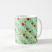 Mug Fleurs d'aquarelle Motif coloré-67488 (Devant droit)