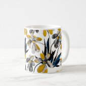 Mug Fleurs d'aquarelle : motif d'été vibrant. (Devant droit)