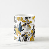 Mug Fleurs d'aquarelle : motif d'été vibrant. (Centre)