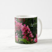 Mug Fleurs d'arbre de printemps rose (Devant droit)