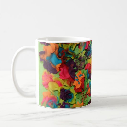 Mug Fleurs d'argile arc-en-ciel (Gauche)