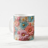 Mug Fleurs d'art (Devant gauche)