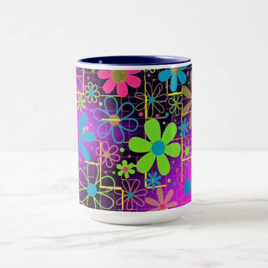 Mug Fleurs d'art (Centre)