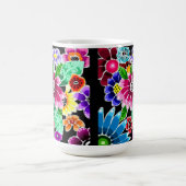 Mug Fleurs d'art folklorique génoise multicolore (Centre)