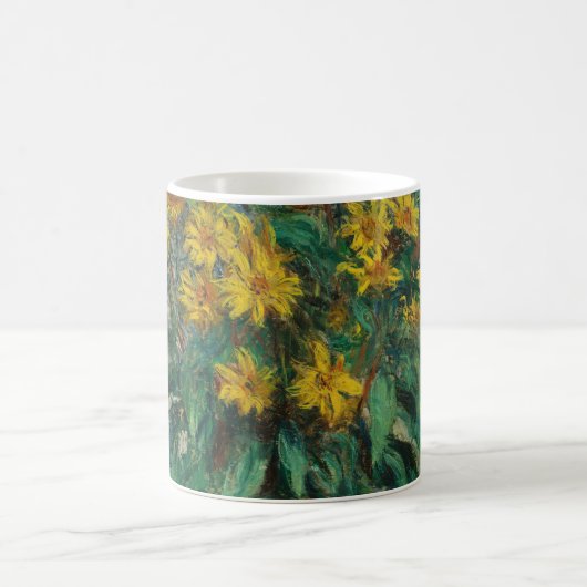 Mug Fleurs d'artichauts de Jérusalem - Claude Monet (Centre)