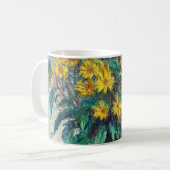 Mug Fleurs d'artichauts de Jérusalem par Claude Monet (Devant gauche)