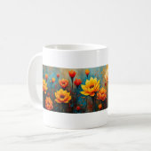 Mug Fleurs d'automne (Devant gauche)