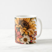 Mug Fleurs d'automne (Devant droit)