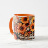 Mug Fleurs d'automne (Devant gauche)