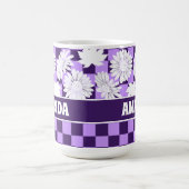 Mug Fleurs d'automne personnalisées en tableau de bord (Centre)