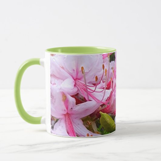 Mug Fleurs d'azalée rose (Gauche)
