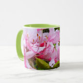 Mug Fleurs d'azalée rose (Devant gauche)