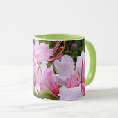 Mug Fleurs d'azalée rose (Devant droit)