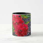 Mug Fleurs d'Azalée Rouge (Centre)