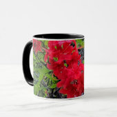 Mug Fleurs d'Azalée Rouge (Devant gauche)