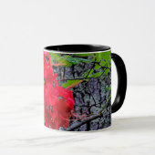 Mug Fleurs d'Azalée Rouge (Devant droit)