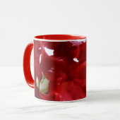 Mug Fleurs d'azalée rouge (Devant gauche)