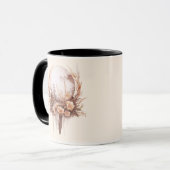 Mug Fleurs de boule en cristal de Bohême Halloween en (Devant gauche)
