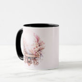 Mug Fleurs de boule en cristal de Bohême Halloween ros (Devant gauche)