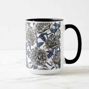 Mug Fleurs de cendres blanches