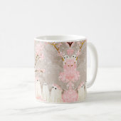 Mug Fleurs de cerisier Fantômes (Devant droit)