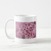 Mug Fleurs de Cerisier Sakura Pastel Rose Calquees (Gauche)