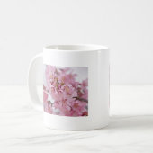Mug Fleurs de cerisier Sakura rose pâle (Devant gauche)