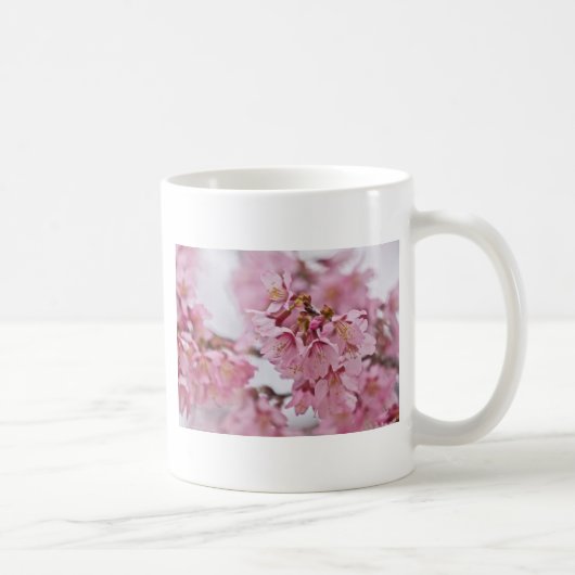 Mug Fleurs de cerisier Sakura rose pâle (Droite)
