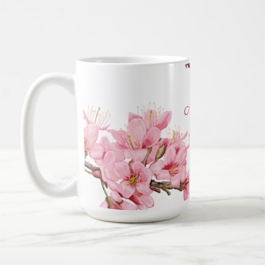 Mug Fleurs de cerisiers (Gauche)