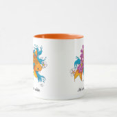 Mug Fleurs de cerisiers de Lotus Koi Fish (Centre)