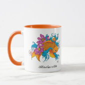 Mug Fleurs de cerisiers de Lotus Koi Fish (Gauche)