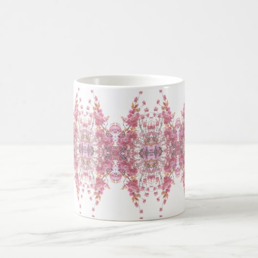 Mug Fleurs de cerisiers roses (Centre)