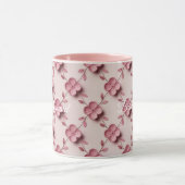 Mug Fleurs de cerisiers roses Bridesmaid Combo rose (Centre)
