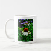 Mug Fleurs de cônes blanches et orange (Gauche)