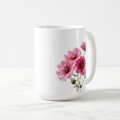 Mug Fleurs de Cosmos Rose-23456 (Devant droit)